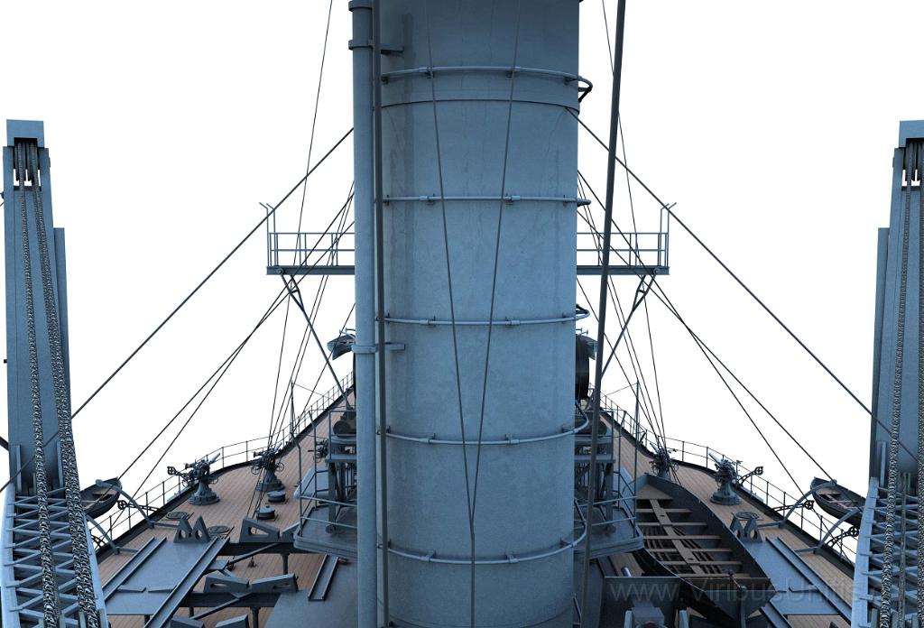 CK40-Partial Ship-Midships looking forward at Funnels.jpg